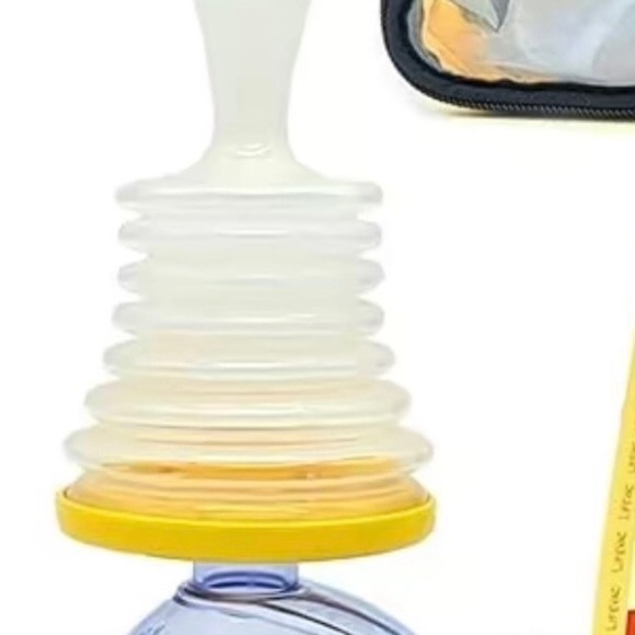 LifeVac Yellow Travel Kit - Portable Suction Rescue Device, First Aid Kit for Ki - Picture 5 of 5